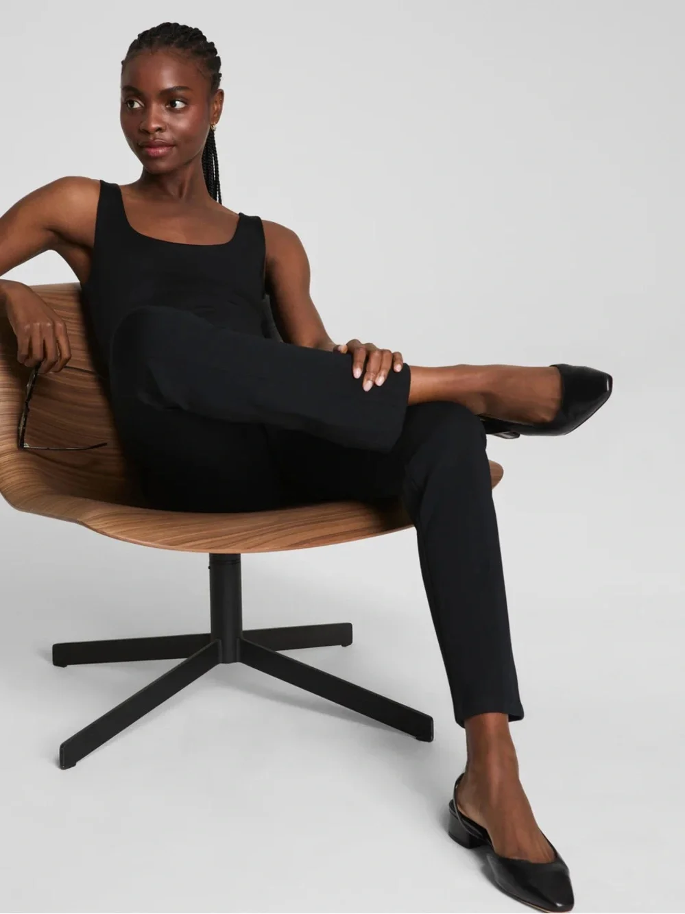 SPANXsupersmooth™ PerfectFit Ponte Slim Straight Pant Classic Black Size Small